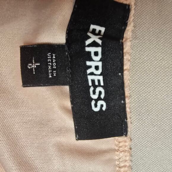 NWOT Express Color block Pleated Skirt - Picture 5 of 7